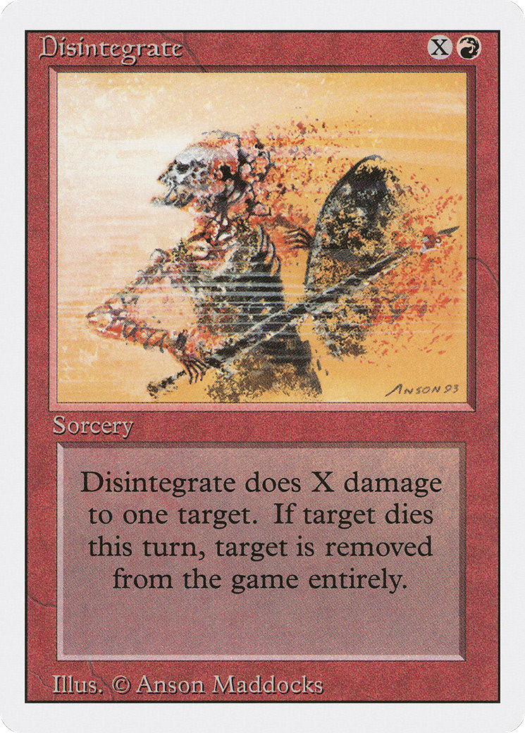 Disintegrate Card Image