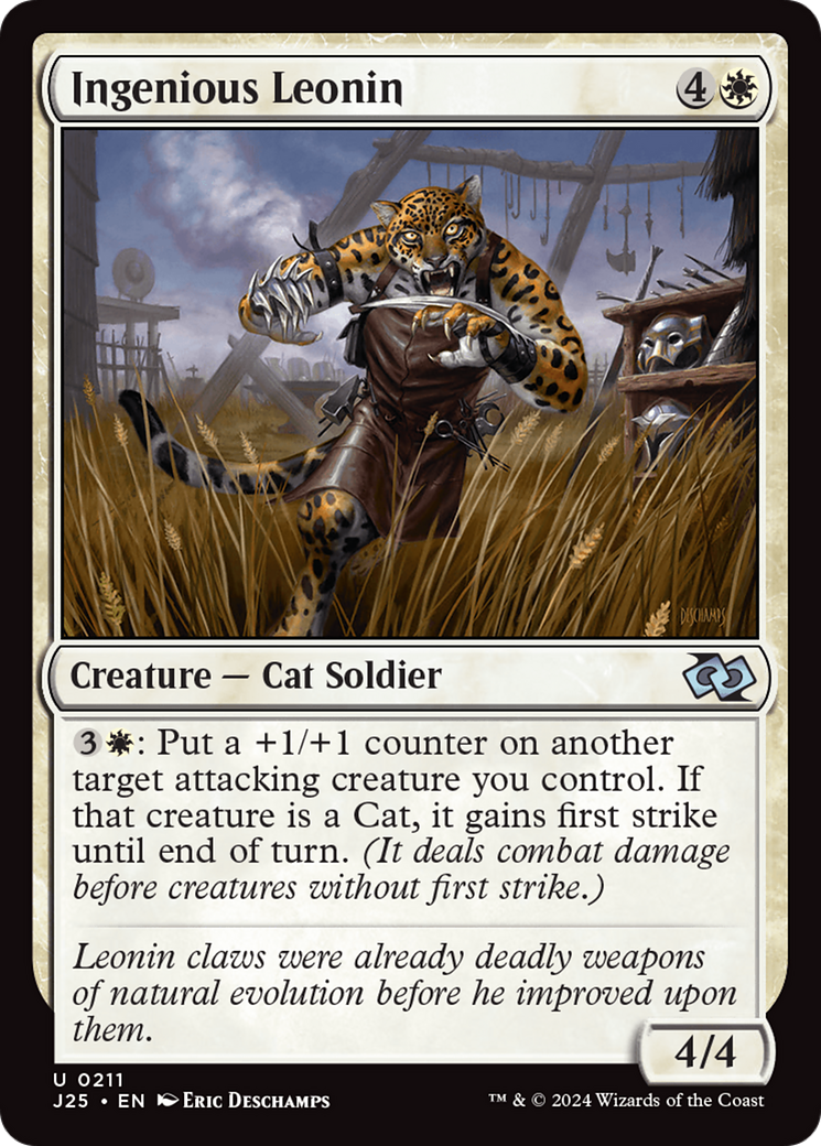 Ingenious Leonin Card Image