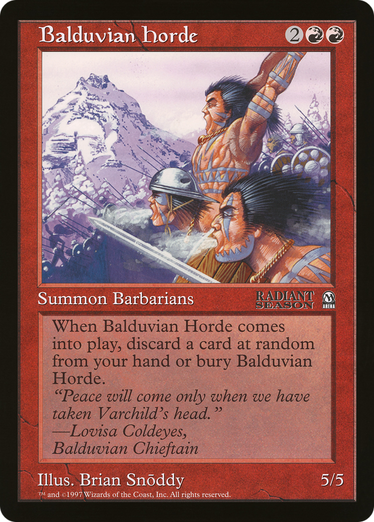 Balduvian Horde Card Image