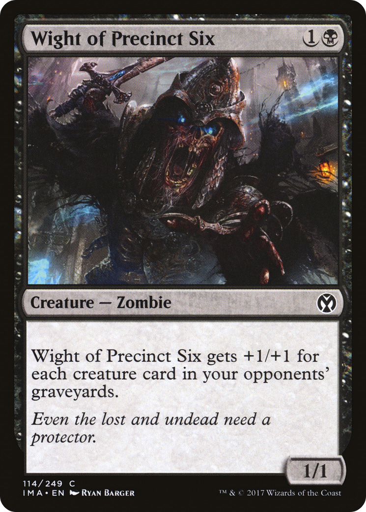 Wight of Precinct Six Card Image