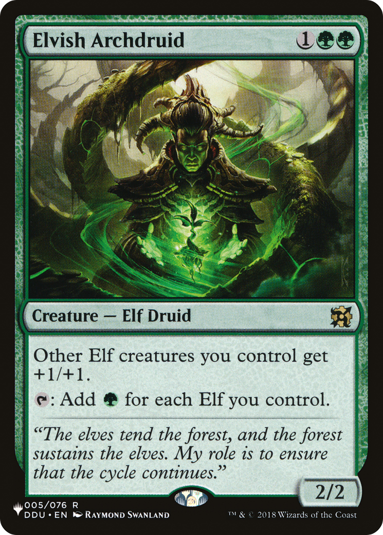 Elvish Archdruid Card Image
