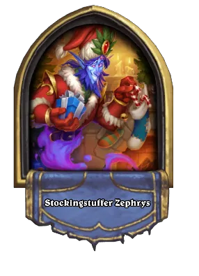 Stockingstuffer Zephrys Card Image