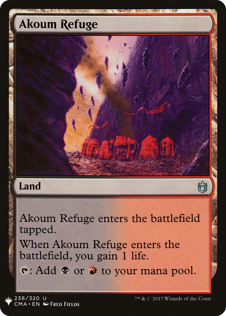 Akoum Refuge Card Image