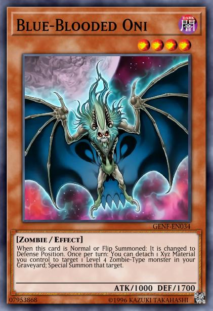 Blue-Blooded Oni Card Image