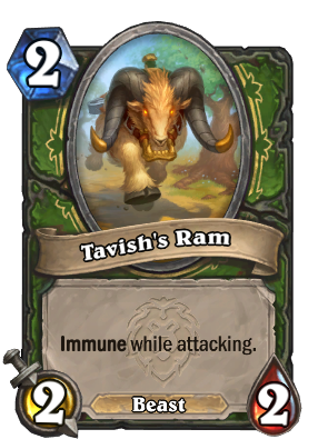 Tavish's Ram Card Image