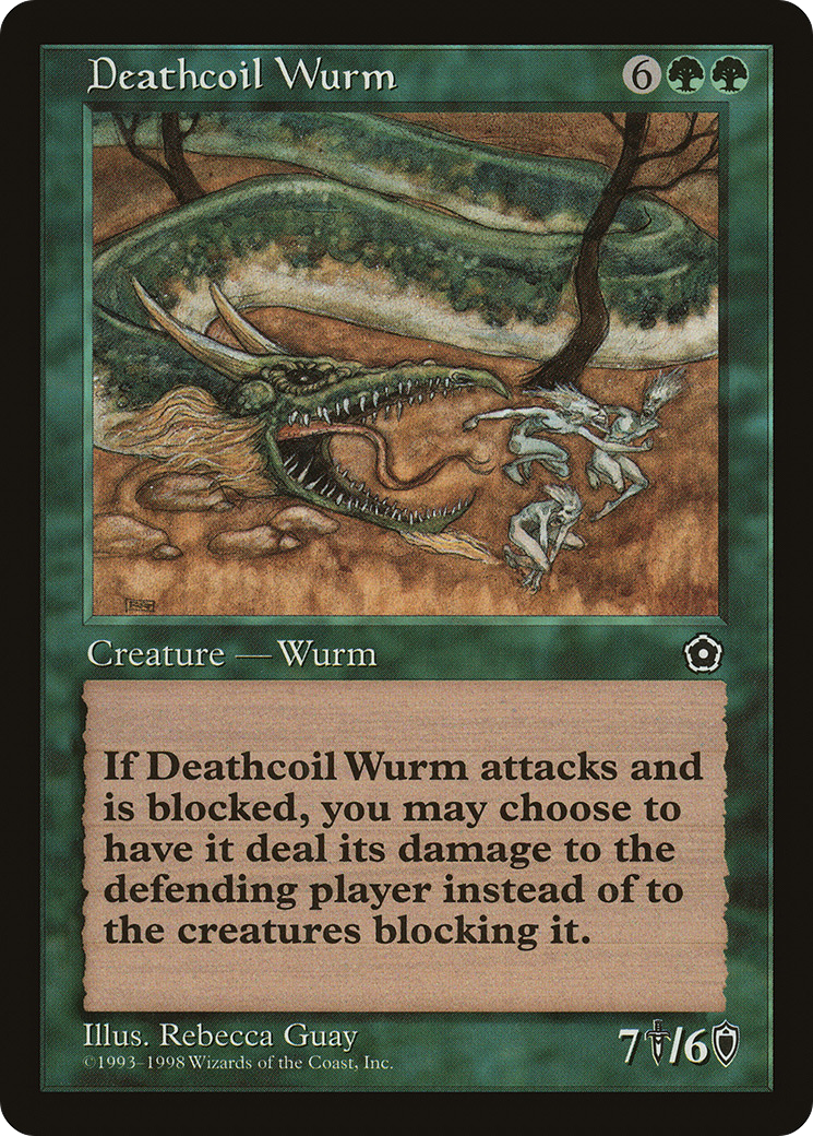 Deathcoil Wurm Card Image