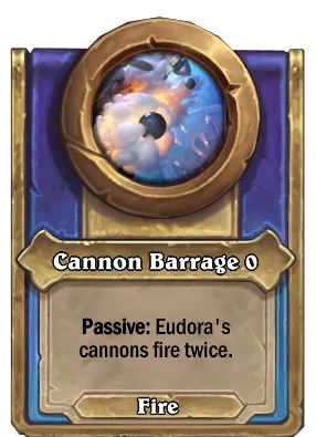 Cannon Barrage {0} Card Image