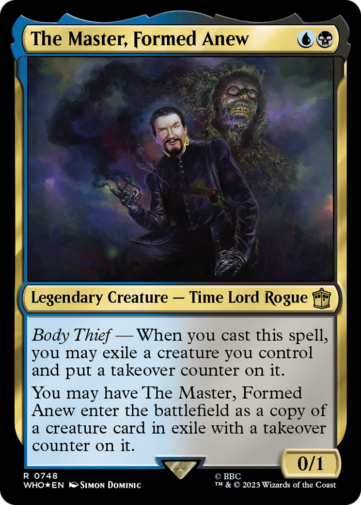 The Master, Formed Anew Card Image