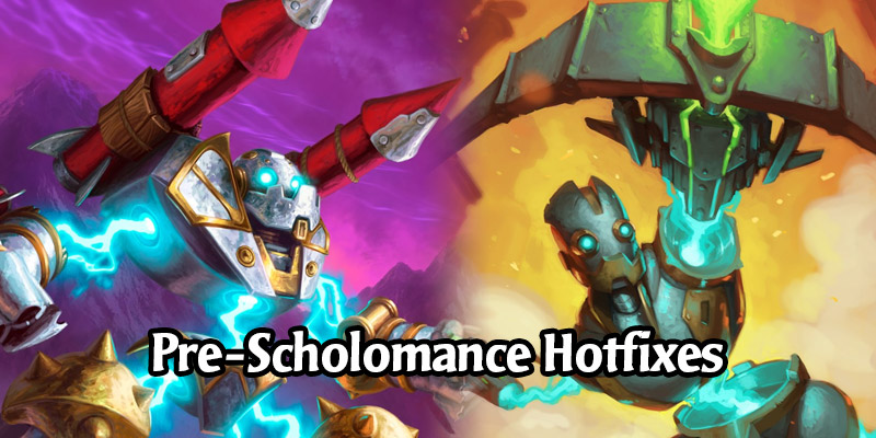 Hearthstone Hotfixes - Game Disconnects, Transfer Student, and Mr. Bigglesworth Battlegrounds Bugs