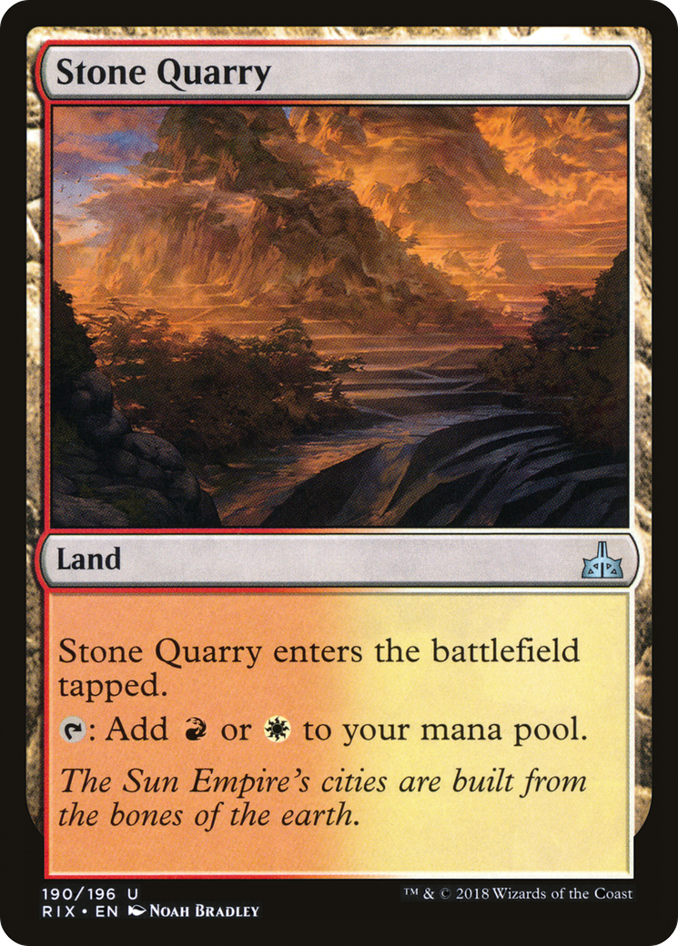 Stone Quarry Card Image