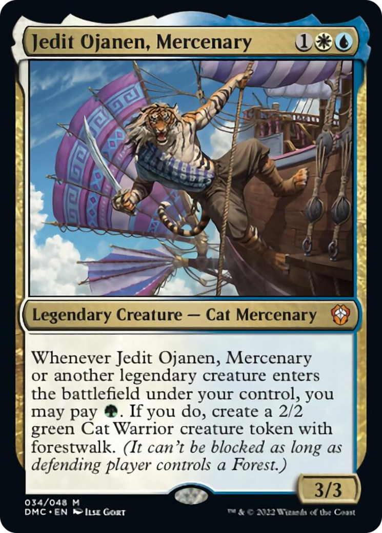 Jedit Ojanen, Mercenary Card Image