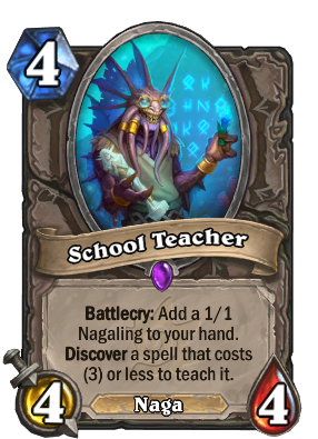School Teacher Card Image