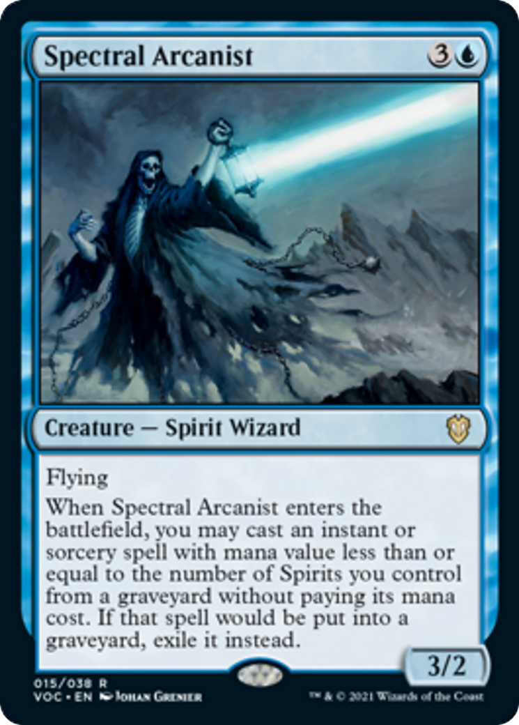 Spectral Arcanist Card Image