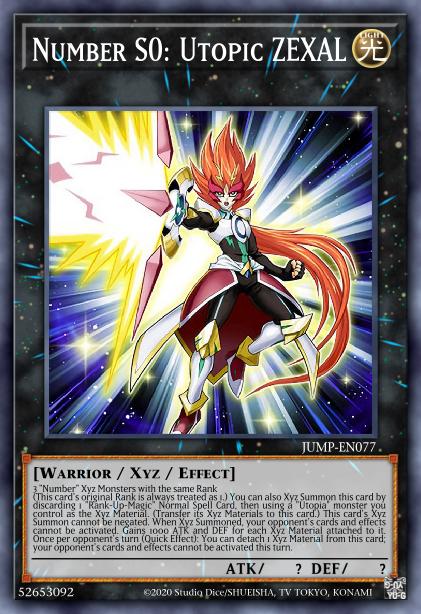 Number S0: Utopic ZEXAL Card Image