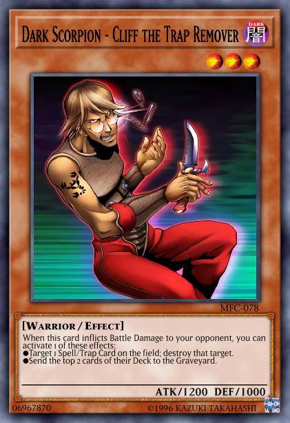 Dark Scorpion - Cliff the Trap Remover Card Image