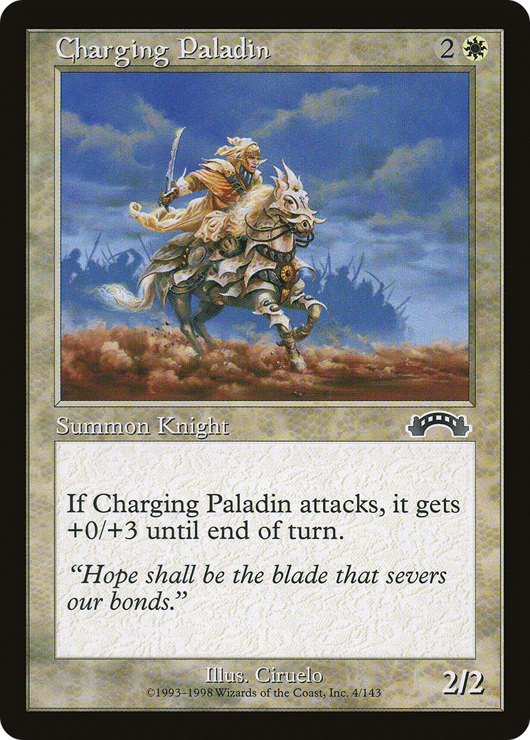 Charging Paladin Card Image