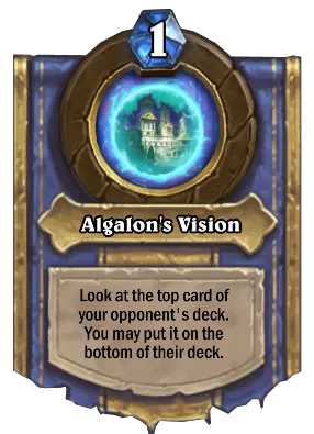 Algalon's Vision Card Image