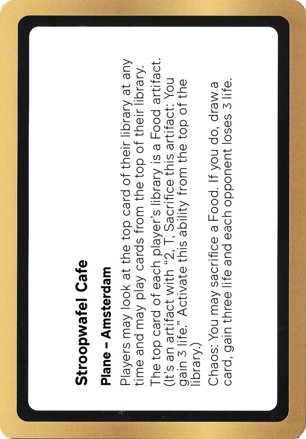 Stroopwafel Cafe Card Image