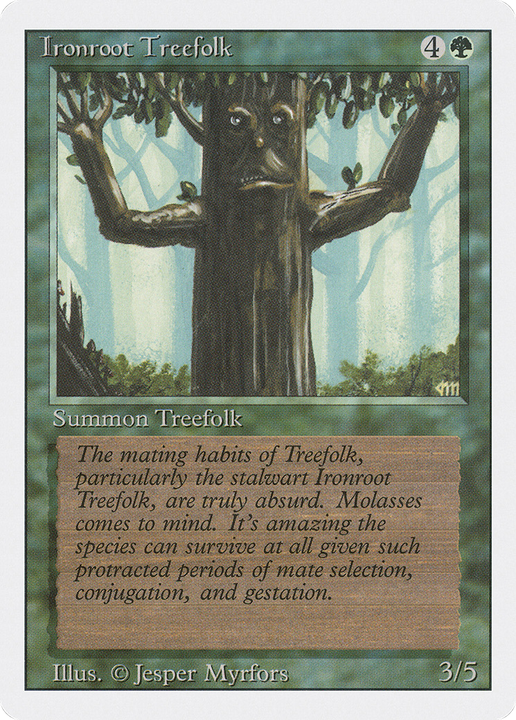 Ironroot Treefolk Card Image