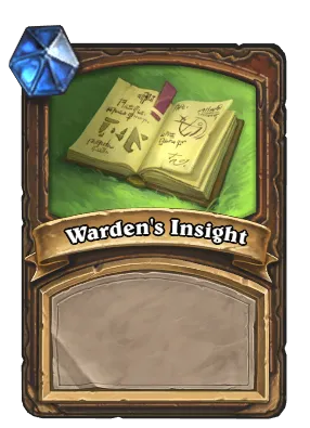 Warden's Insight Card Image