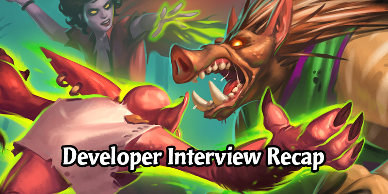 Chadd Nervig & Ben Lee Talk Core Set, Spell Schools in Mini Set, Battlegrounds Cosmetics, and More!