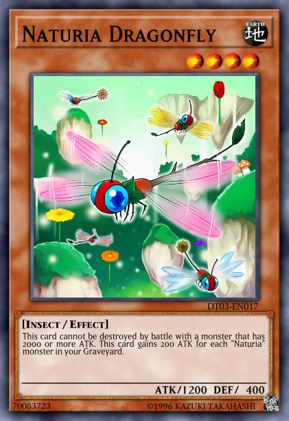 Naturia Dragonfly Card Image