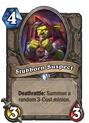 Stubborn Suspect Card Image