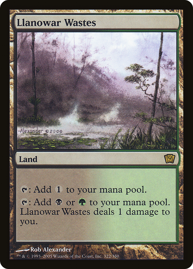 Llanowar Wastes Card Image