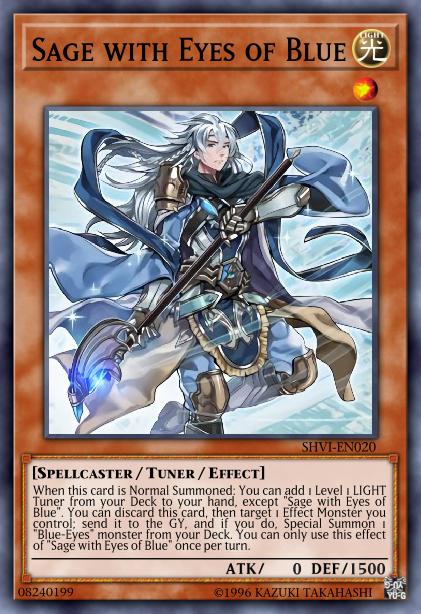 Sage with Eyes of Blue Card Image