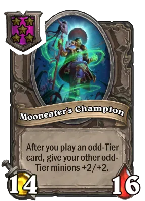 Mooneater's Champion Card Image