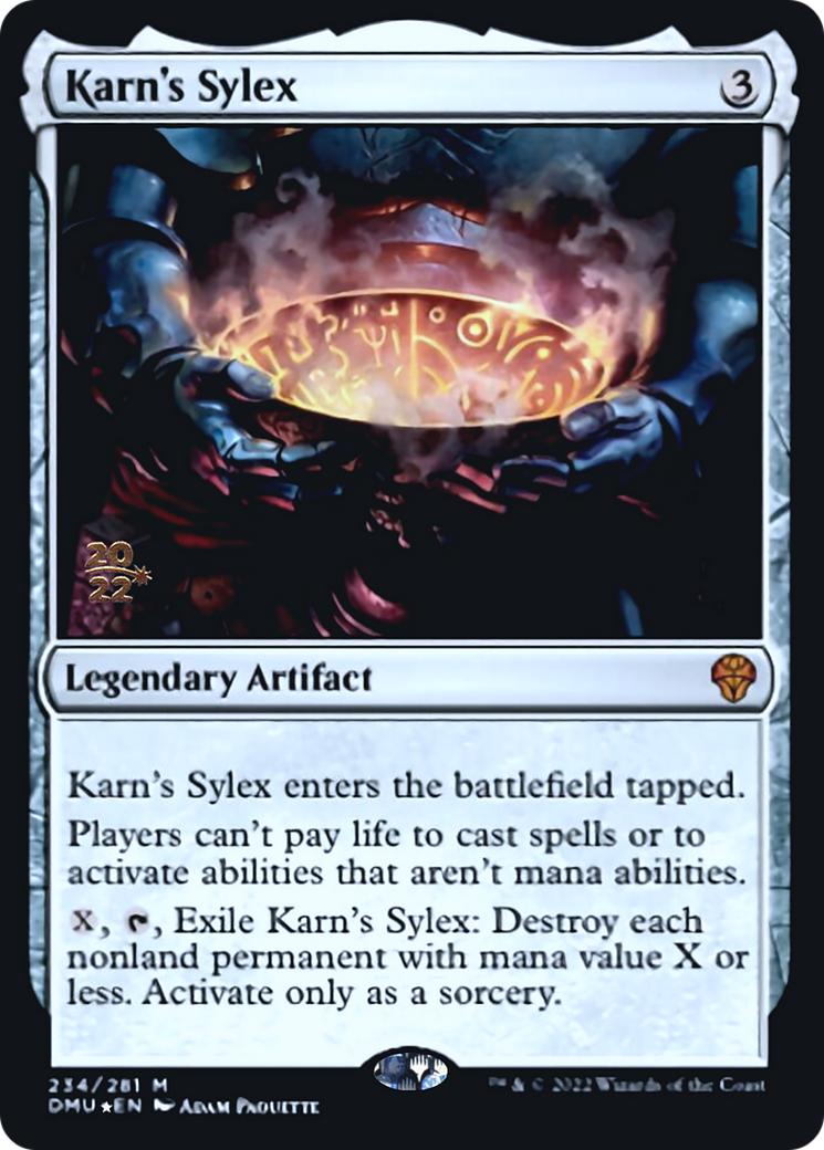 Karn's Sylex Card Image