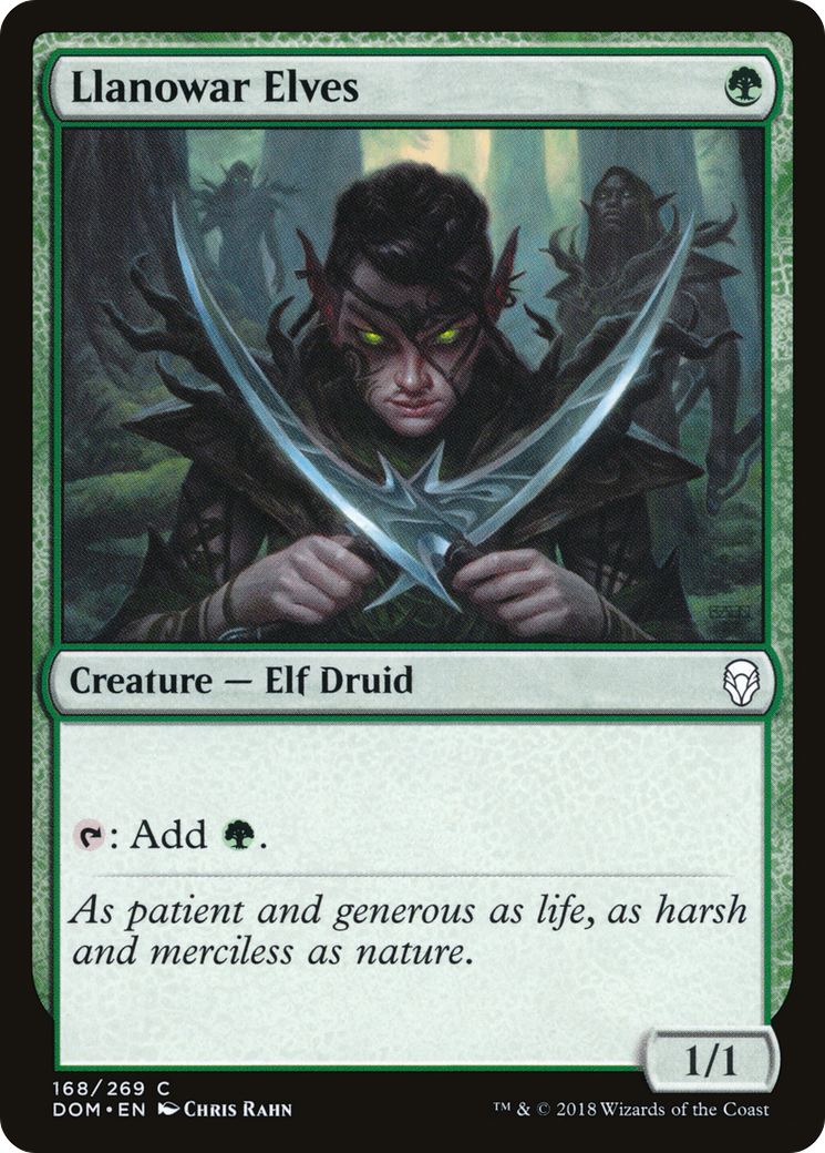 Llanowar Elves Card Image