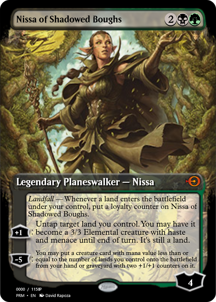 Nissa of Shadowed Boughs Card Image