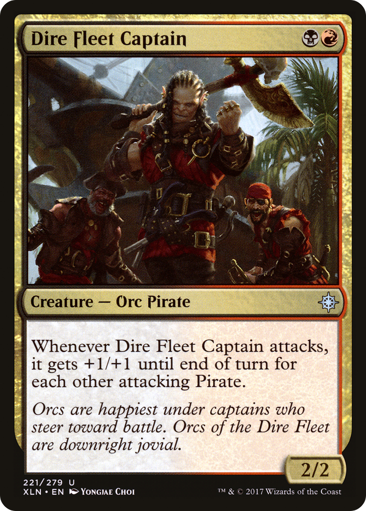 Dire Fleet Captain Card Image