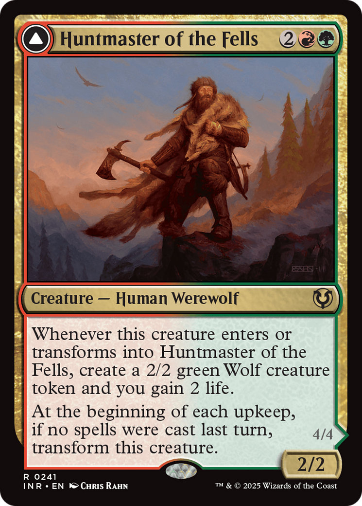 Huntmaster of the Fells // Ravager of the Fells Card Image