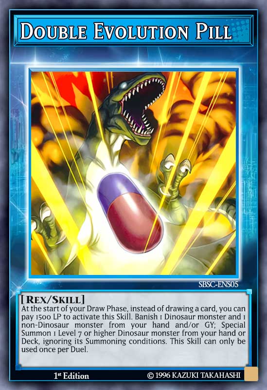 Double Evolution Pill (Skill Card) Card Image