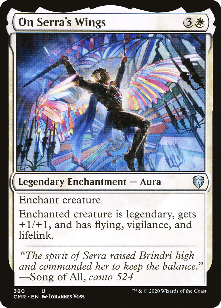 On Serra's Wings Card Image