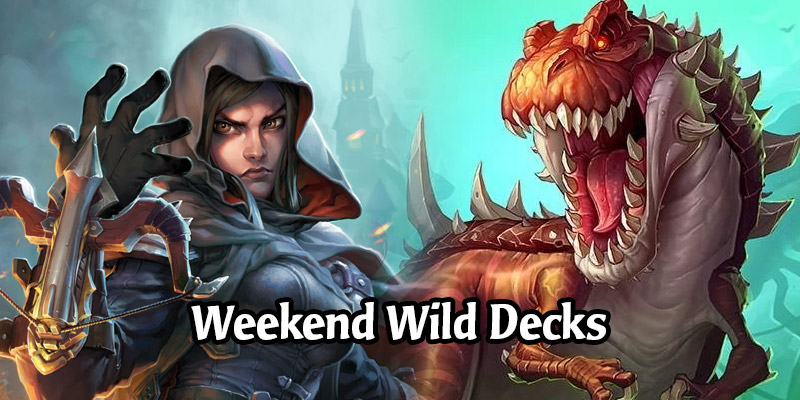 Weekend Wild Hearthstone Decks - Quest Hunter, Spell Damage Mage, Big Demon Hunter, & More!