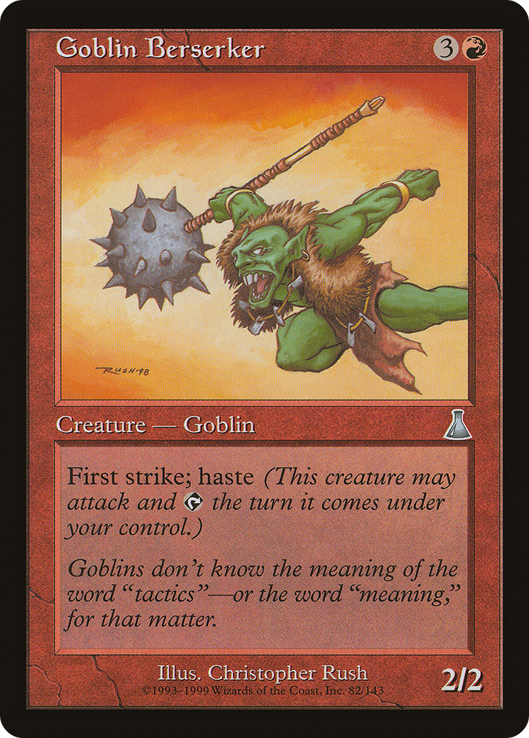 Goblin Berserker Card Image