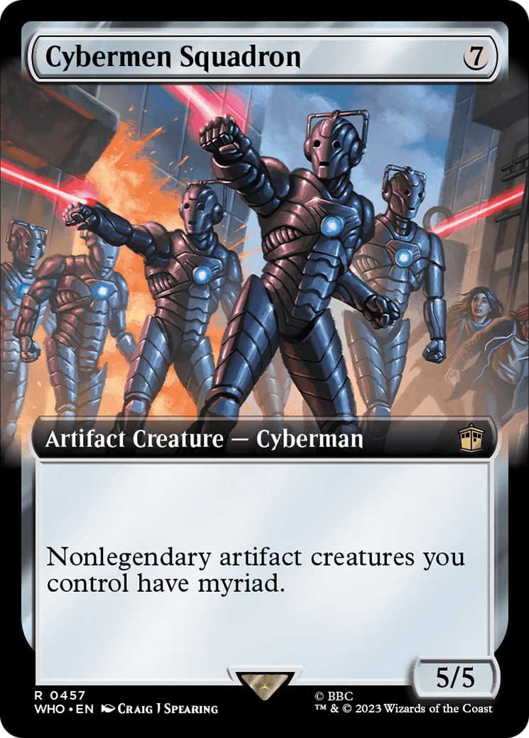 Cybermen Squadron Card Image