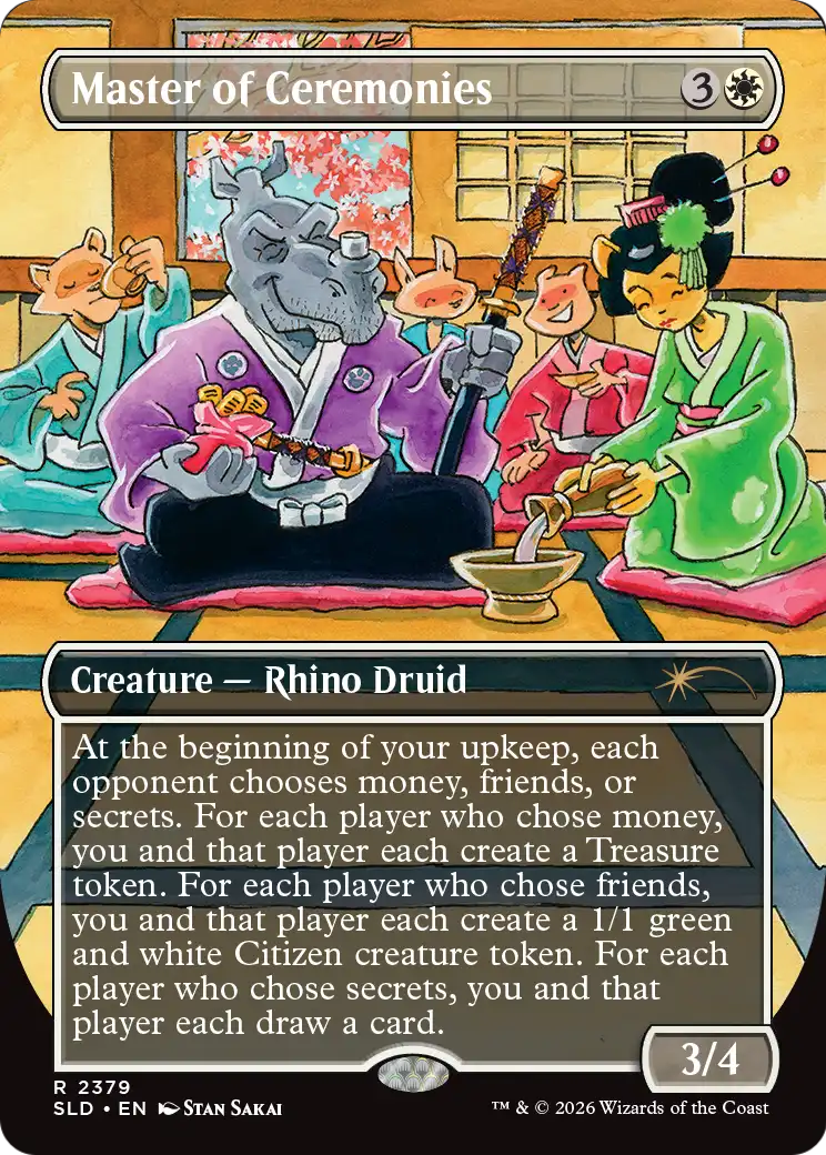 Master of Ceremonies Card Image