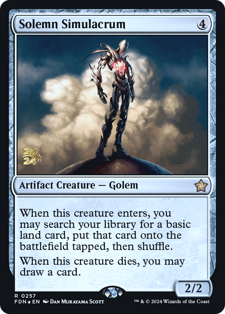 Solemn Simulacrum Card Image