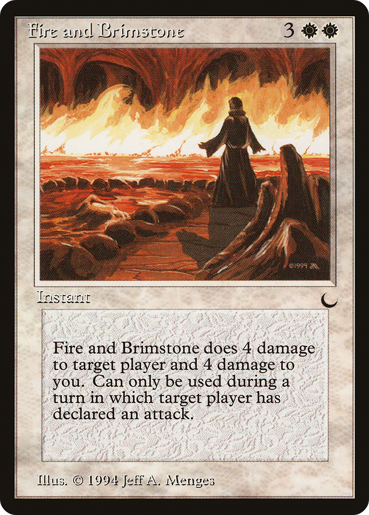 Fire and Brimstone Card Image