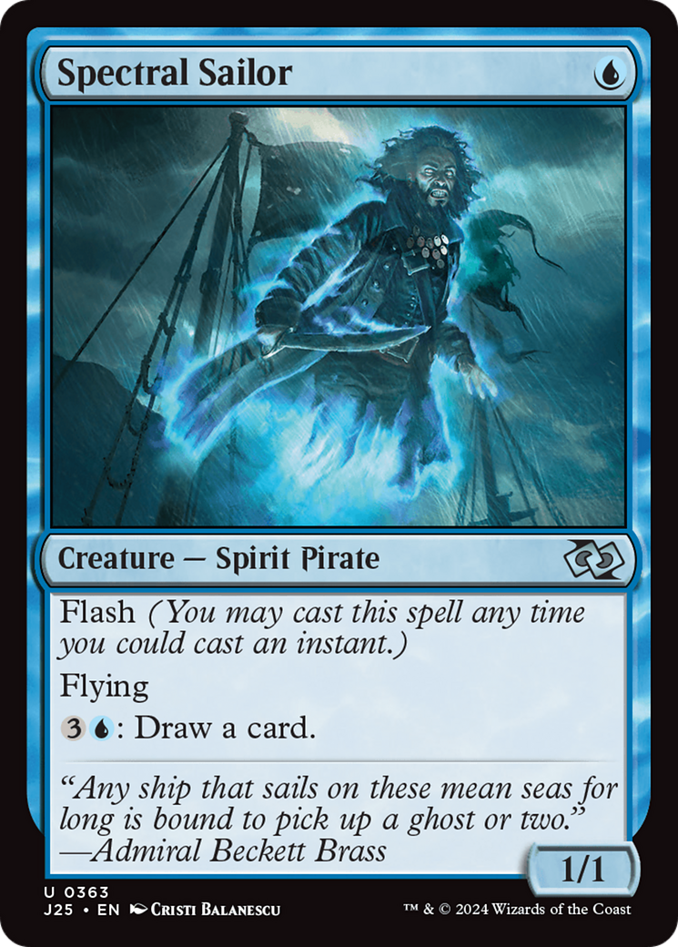 Spectral Sailor Card Image