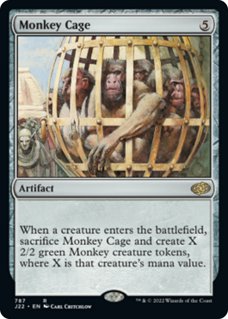 Monkey Cage Card Image