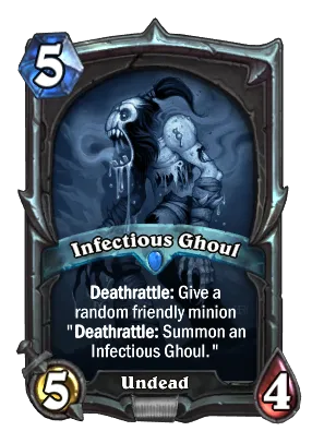 Infectious Ghoul Signature Card Image