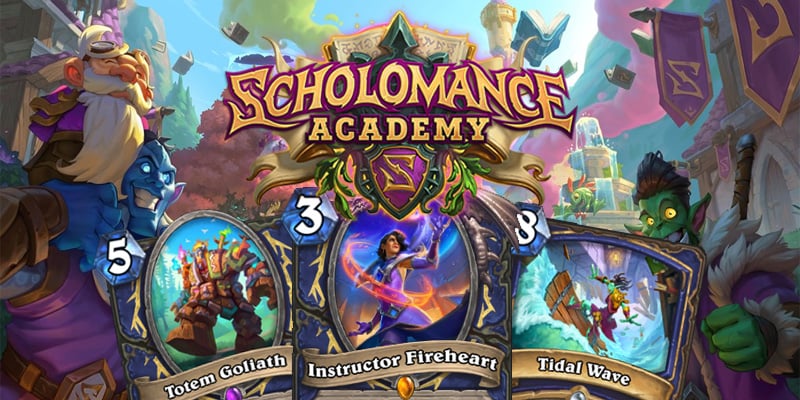 Our Thoughts on Hearthstone's Scholomance Academy Shaman Cards