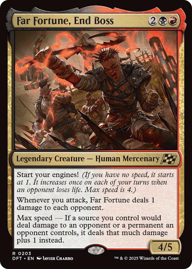 Far Fortune, End Boss Card Image