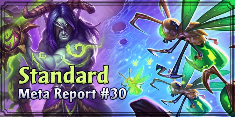 Standard Meta Report #30 - Top Hearthstone Decks April 12, 2020 - April 19, 2020