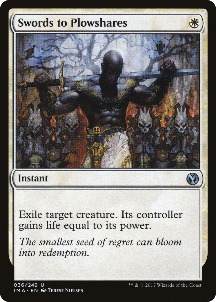 Swords to Plowshares Card Image